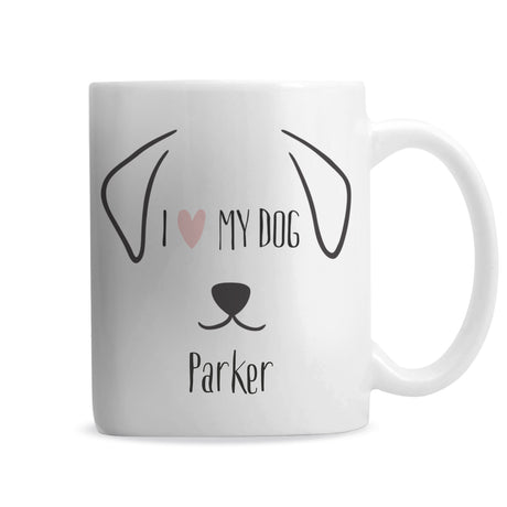 Personalised Dog Features Mug - Mugs at Gift Moments