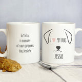 Personalised Dog Features Mug - Mugs at Gift Moments