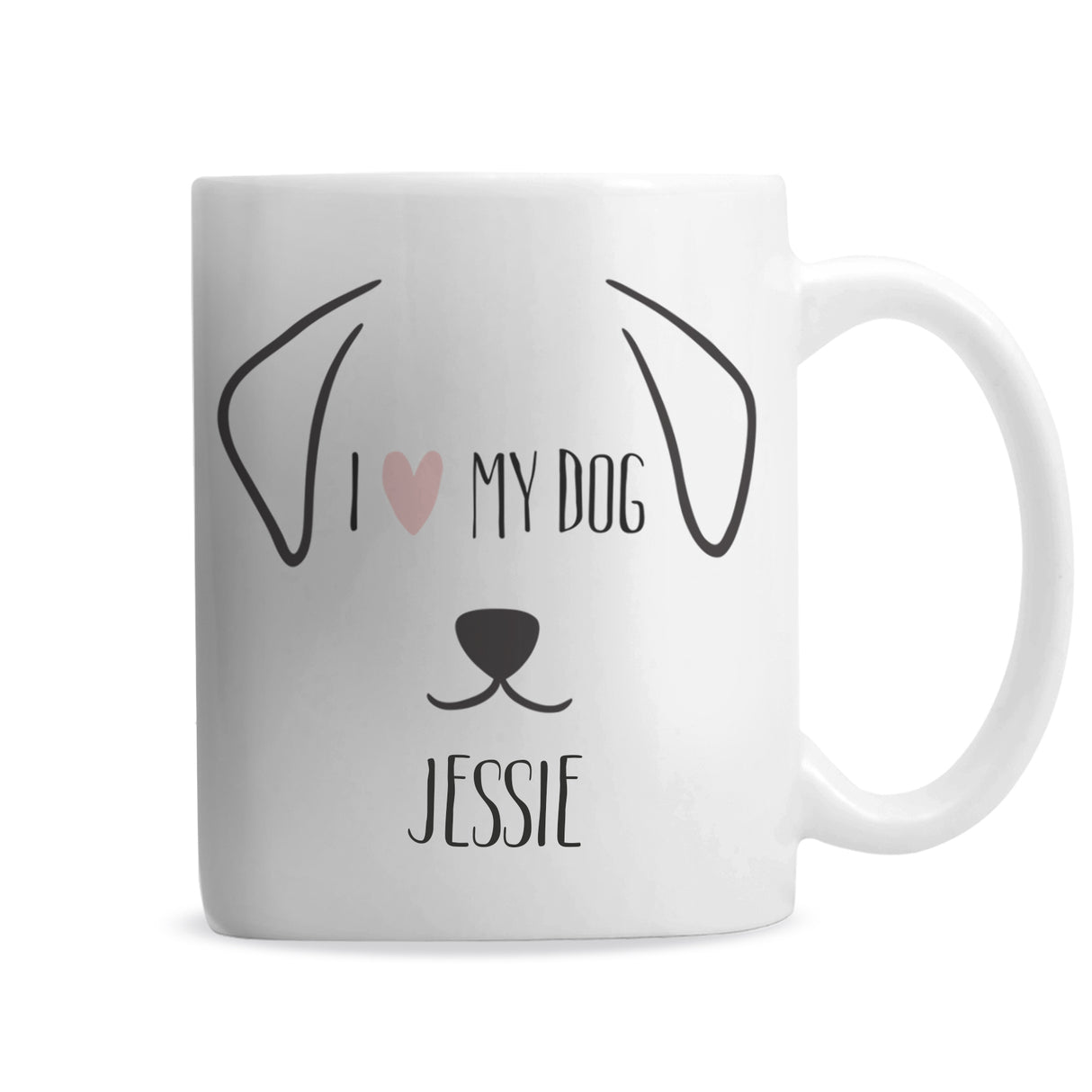 Personalised Dog Features Mug - Mugs at Gift Moments