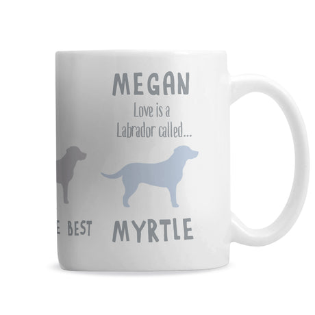 Personalised Labrador Dog Breed Mug - Mugs at Gift Moments