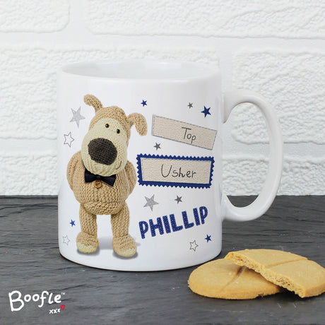 Personalised Boofle Male Wedding Mug - Mugs at Gift Moments