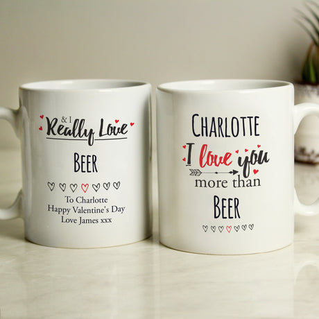 Personalised I Love You More Than... Mug - Mugs at Gift Moments