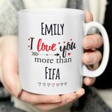 Personalised I Love You More Than... Mug - Mugs at Gift Moments