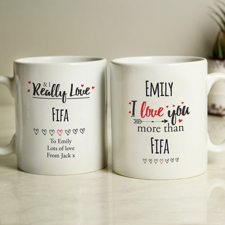 Personalised I Love You More Than... Mug - Mugs at Gift Moments