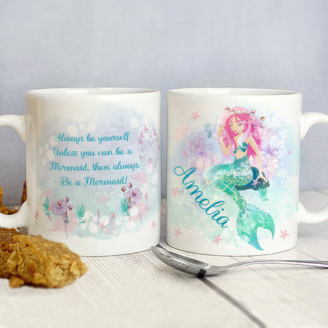 Personalised Mermaid Mug - Mugs at Gift Moments