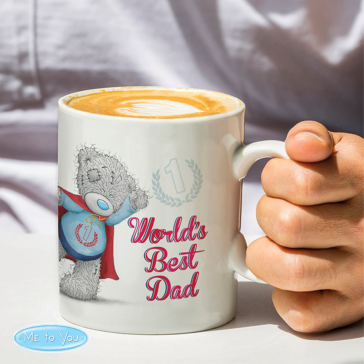 Personalised Me To You Super Hero Mug Default Title - Mugs at Gift Moments