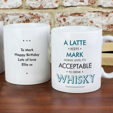 Personalised Acceptable To Drink Mug - Mugs at Gift Moments