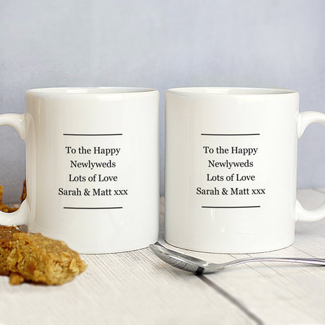 Personalised Ladyship and Lordship Mug Set - Mugs at Gift Moments