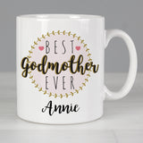 Personalised 'Best Godmother' Mug Default Title - Mugs at Gift Moments