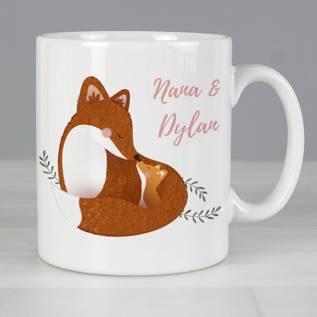 Personalised Mummy and Me Fox Mug - Mugs at Gift Moments