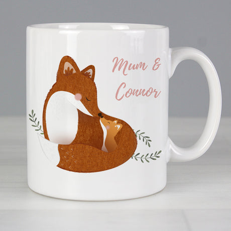 Personalised Mummy and Me Fox Mug - Mugs at Gift Moments