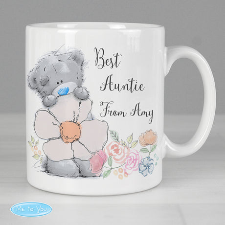 Personalised Me to You Floral Mug - Mugs at Gift Moments