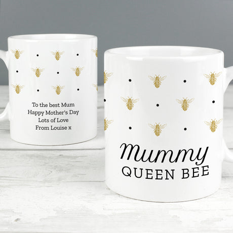 Personalised Queen Bee Mug - Mugs at Gift Moments