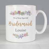 Personalised Floral Message Mug Default Title - Mugs at Gift Moments