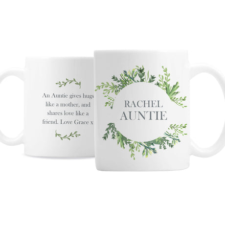 Personalised Botanical Mug - Mugs at Gift Moments