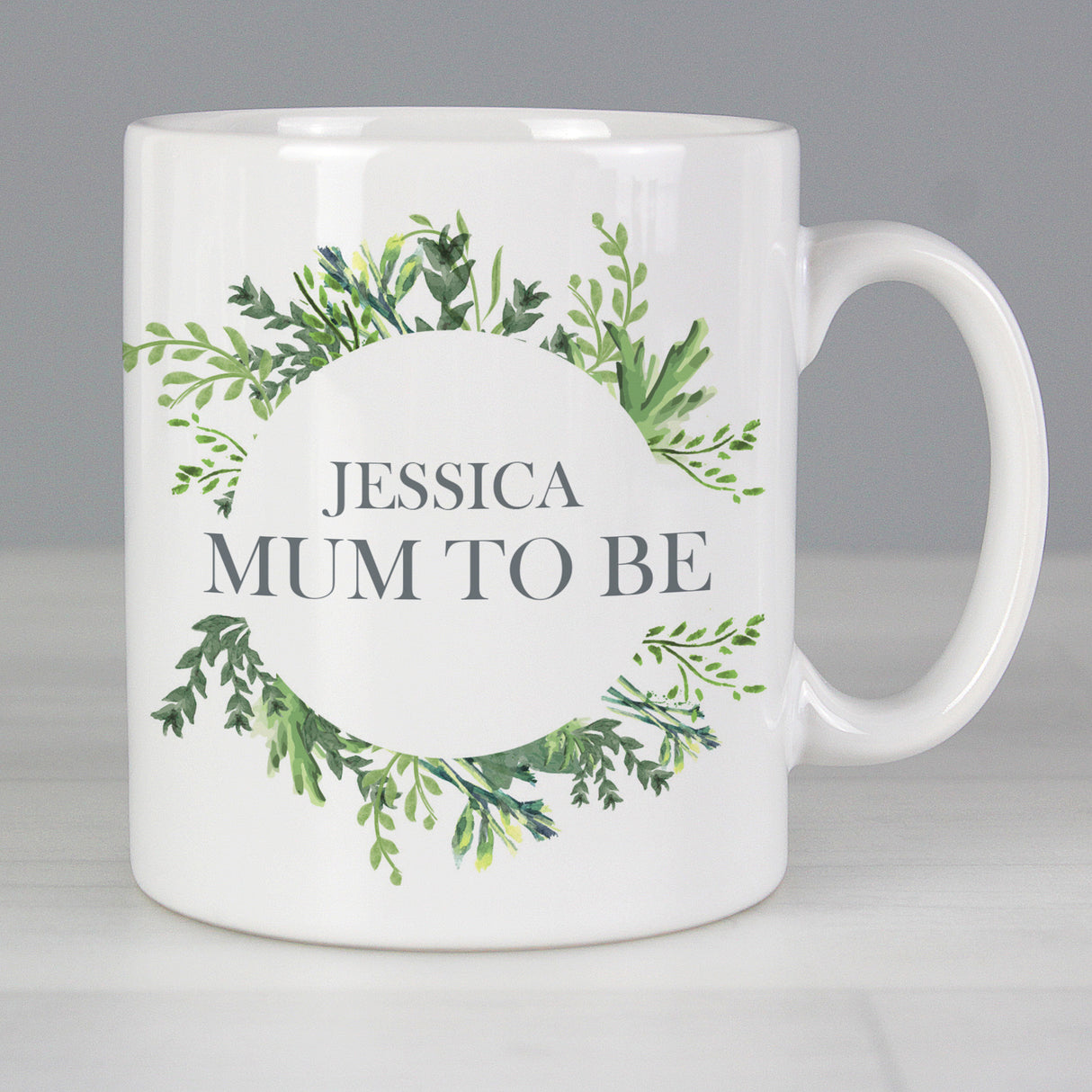 Personalised Botanical Mug - Mugs at Gift Moments