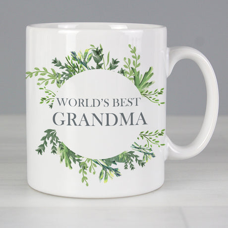 Personalised Botanical Mug - Mugs at Gift Moments