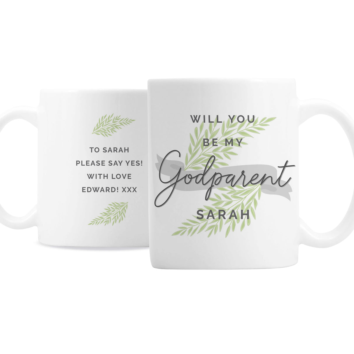 Personalised Godparent Mug - Mugs at Gift Moments