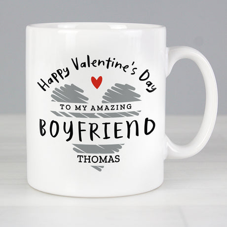 Personalised Happy Valentine's Day Mug Default Title - Mugs at Gift Moments