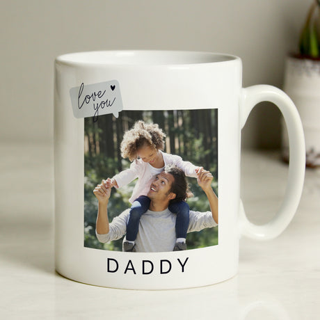 Personalised Love You Snapshot Photo Upload Mug - Mugs at Gift Moments