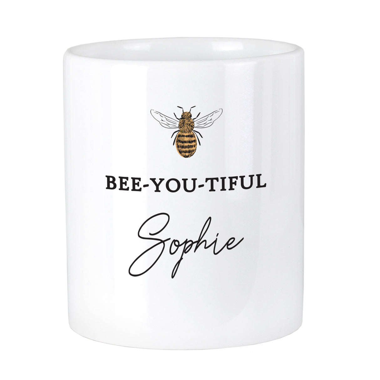 Personalised Bee-u-tiful Ceramic Storage Pot - Storage at Gift Moments