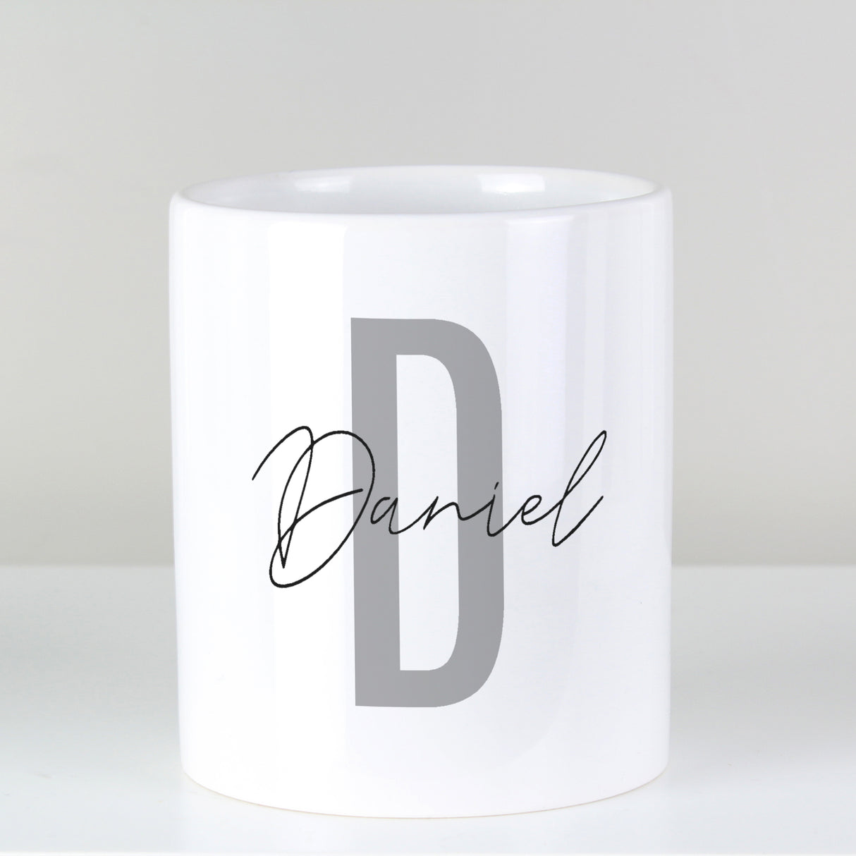 Personalised Initial & Name Ceramic Storage Pot - Storage at Gift Moments