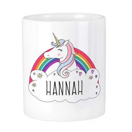 Personalised Unicorn Ceramic Storage Pot - Storage at Gift Moments