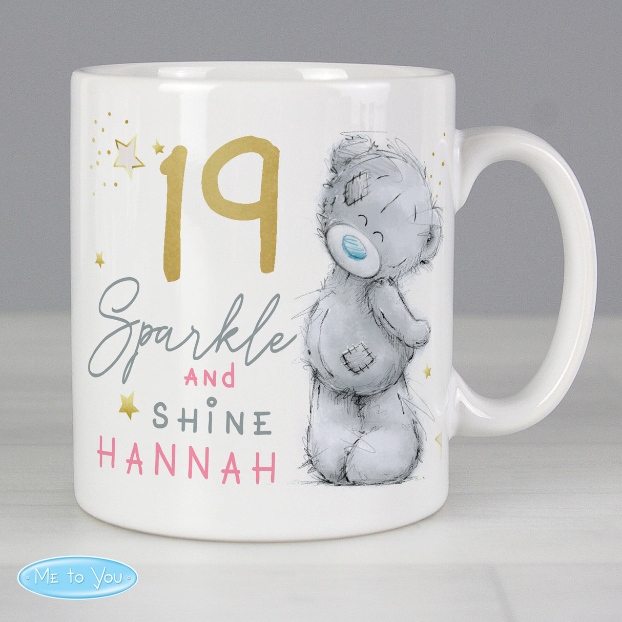 Personalised Me To You Sparkle & Shine Birthday Mug: 2 - Mugs