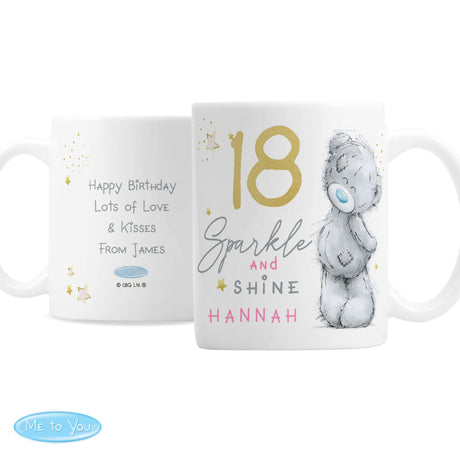 Personalised Me To You Sparkle & Shine Birthday Mug: 3 - Mugs