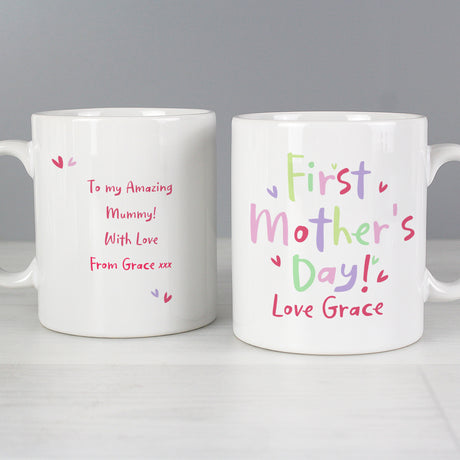 Personalised First Mother's Day Mug - Mugs at Gift Moments