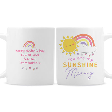 Personalised You Are My Sunshine Mug - Mugs at Gift Moments