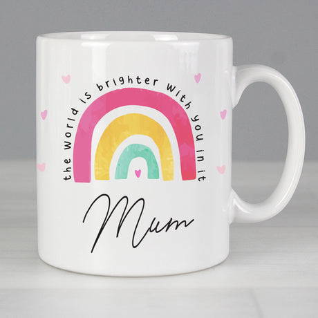 Personalised You Make The World Brighter Mug Default Title - Mugs at Gift Moments