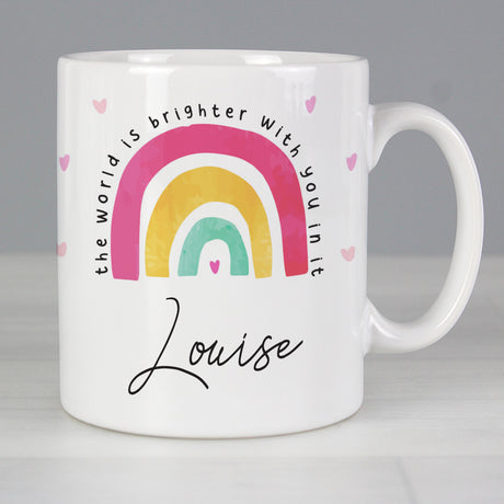 Personalised You Make The World Brighter Mug - Mugs at Gift Moments