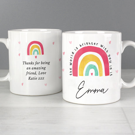 Personalised You Make The World Brighter Mug - Mugs at Gift Moments