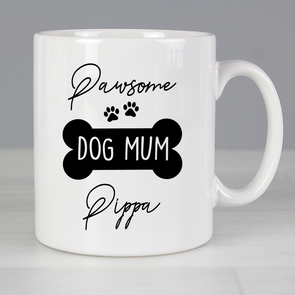 Personalised Pawsome Dog Mum Mug Default Title - Mugs at Gift Moments