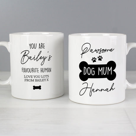 Personalised Pawsome Dog Mum Mug - Mugs at Gift Moments