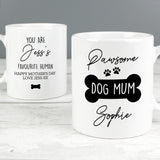 Personalised Pawsome Dog Mum Mug - Mugs at Gift Moments