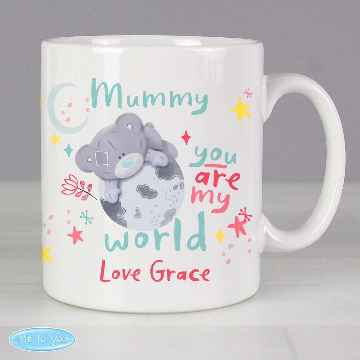 Personalised You Are My World Me To You Mug Default Title - Mugs at Gift Moments