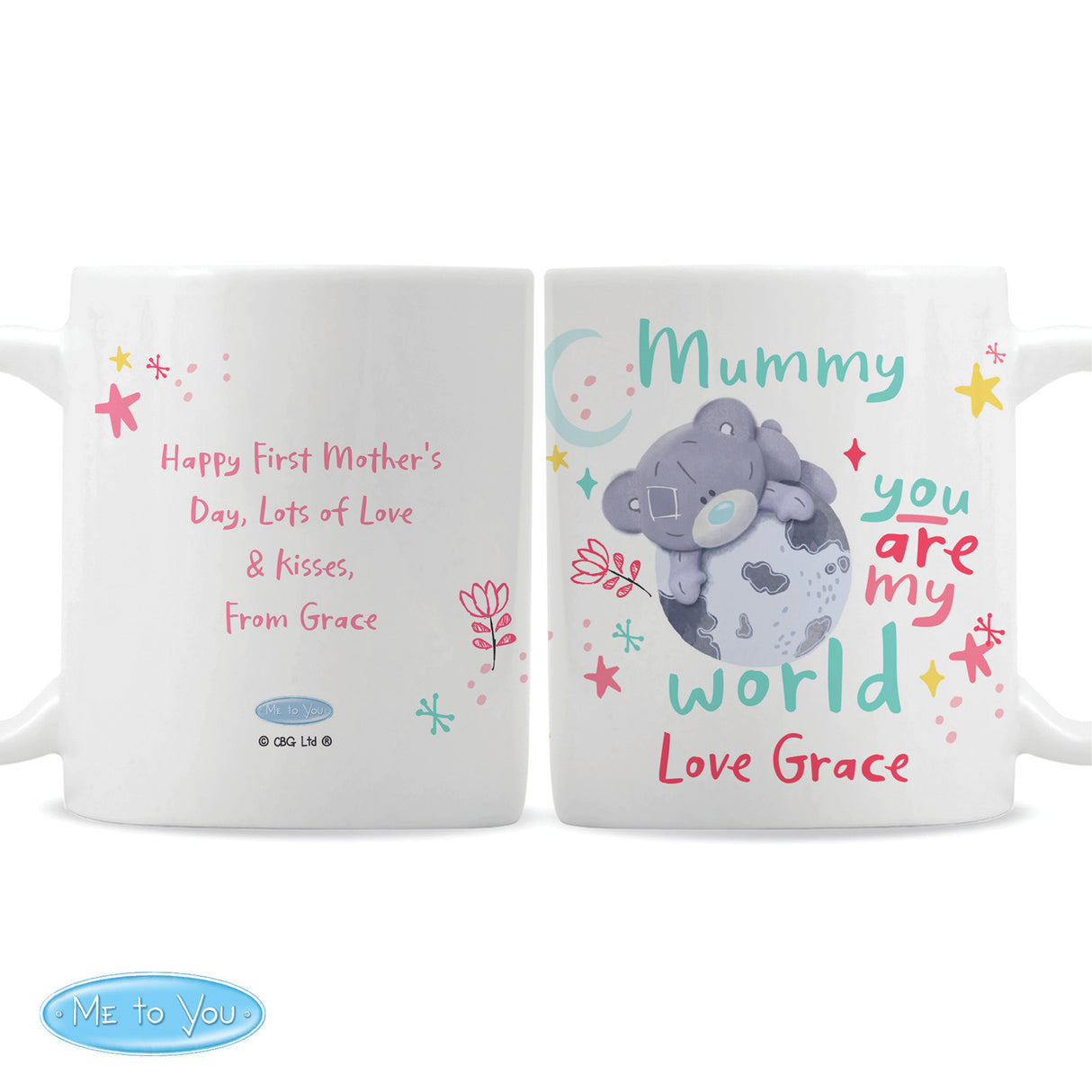 Personalised You Are My World Me To You Mug - Mugs at Gift Moments