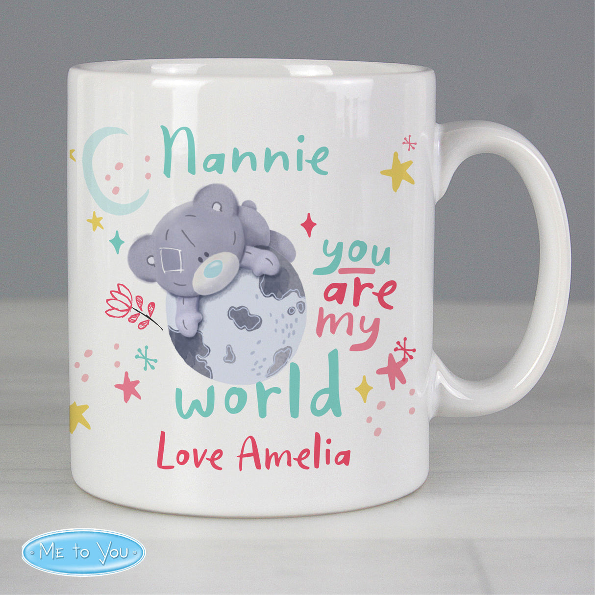 Personalised You Are My World Me To You Mug - Mugs at Gift Moments