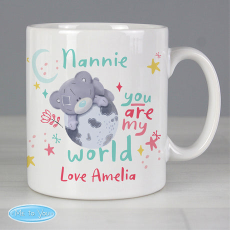 Personalised You Are My World Me To You Mug - Mugs at Gift Moments