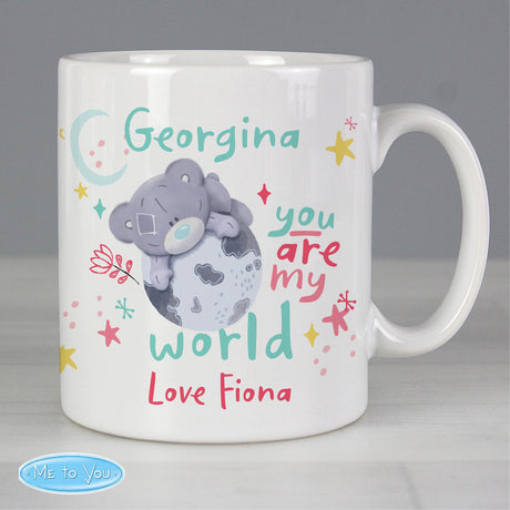 Personalised You Are My World Me To You Mug - Mugs at Gift Moments