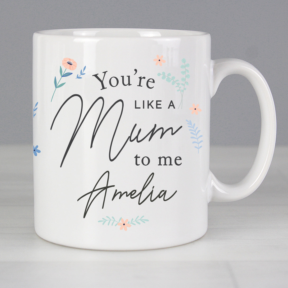 Personalised You're Like A Mum To Me Mug Default Title - Mugs at Gift Moments