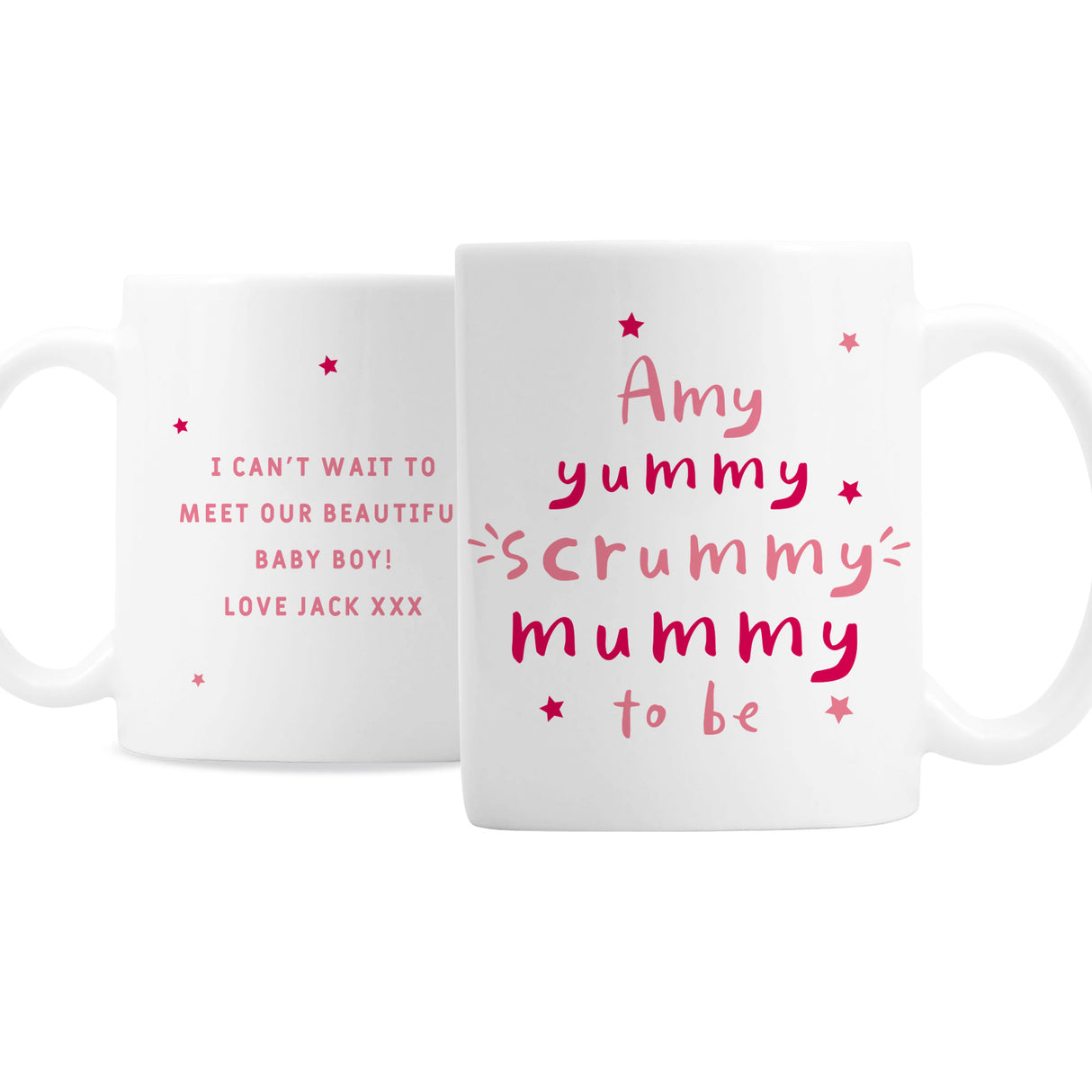 Personalised Yummy Scrummy Mummy To Be Mug - Mugs at Gift Moments