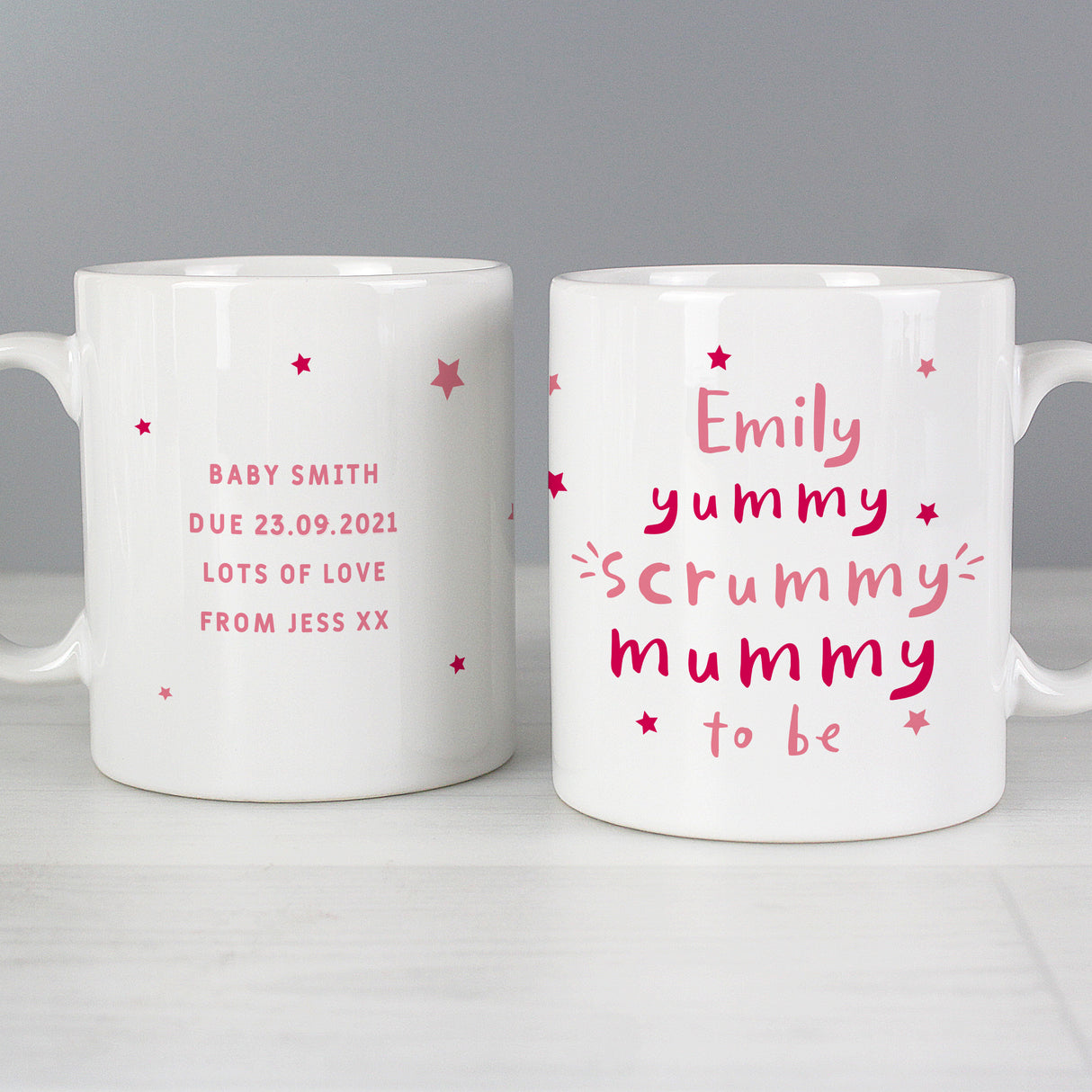 Personalised Yummy Scrummy Mummy To Be Mug - Mugs at Gift Moments