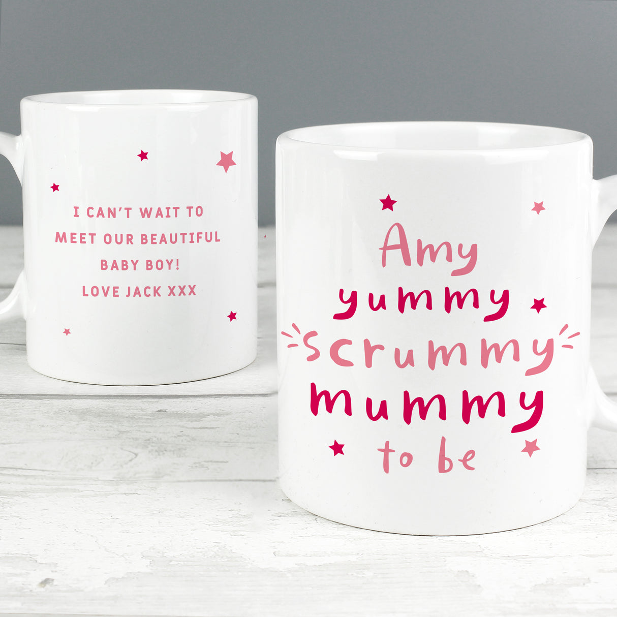 Personalised Yummy Scrummy Mummy To Be Mug - Mugs at Gift Moments