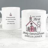 Personalised Girls First Holy Communion Mug - Mugs at Gift Moments