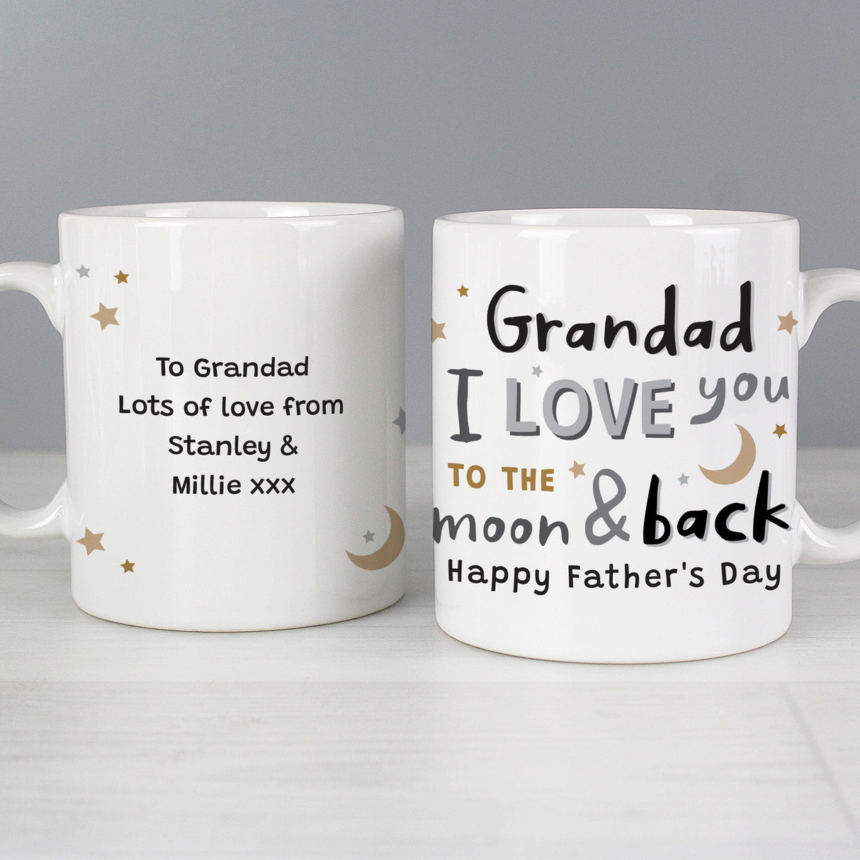 Personalised To the Moon and Back Mug - Mugs at Gift Moments