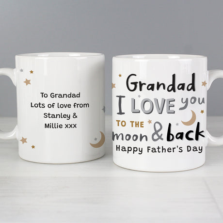 Personalised To the Moon and Back Mug - Mugs at Gift Moments