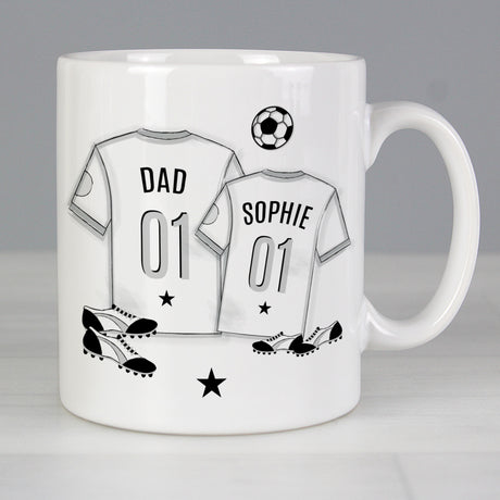 Personalised Football Mini Me Mug - Mugs at Gift Moments